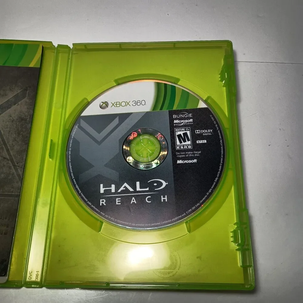 Halo Reach Microsoft Xbox 360 CIB Complete FPS Video Game W/ Manual